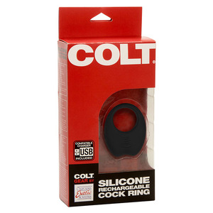 Colt - Silicone USB-Rechargeable Vibrating Cockring Male Sextoys