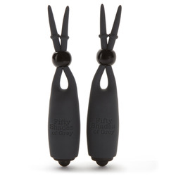 Fifty Shades of Grey - Vibrerende Silicone Tepel Klemmen Fifty Shades of Grey - Vibrerende Silicone Tepel Klemmen SM