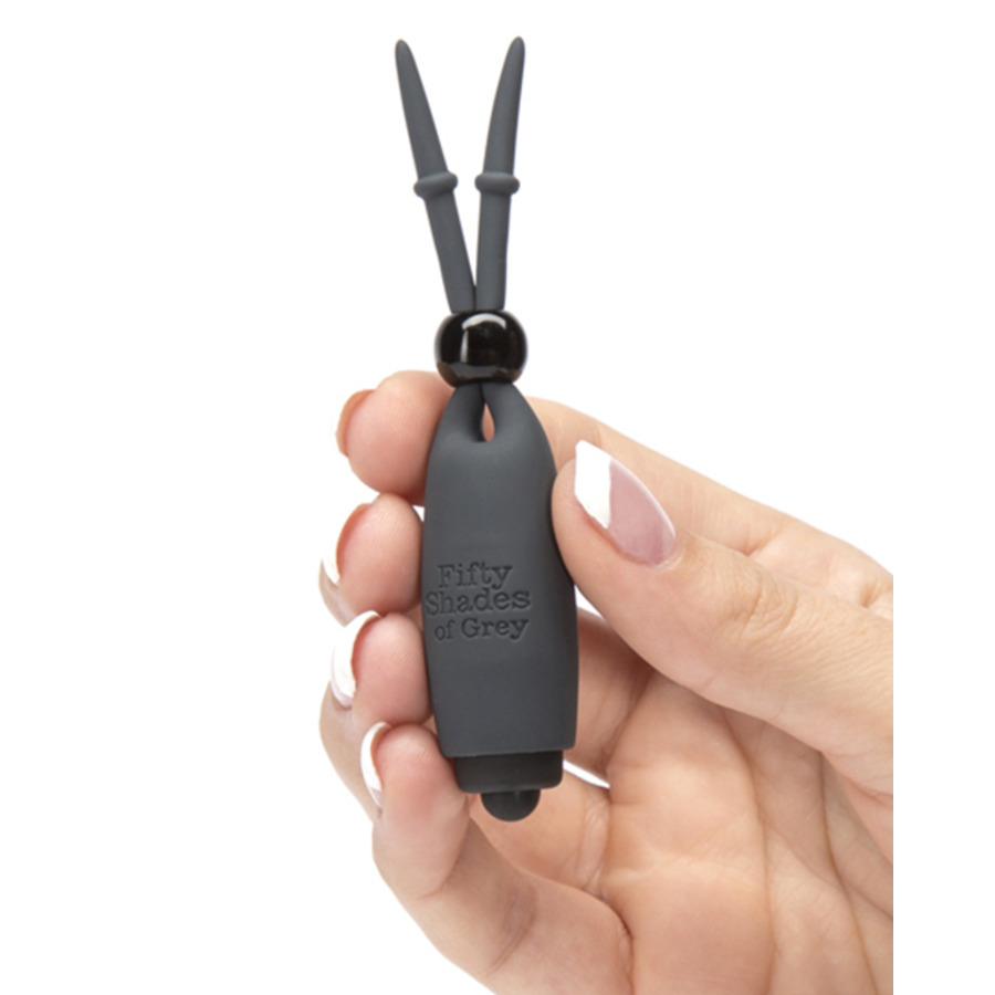 Fifty Shades of Grey - Vibrating Silicone Nipple Clamps S&M