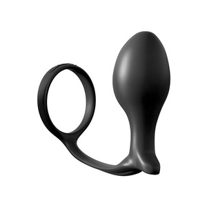 Anal Fantasy - Ass Gasm Cock Ring Advanced Black Anal Toys