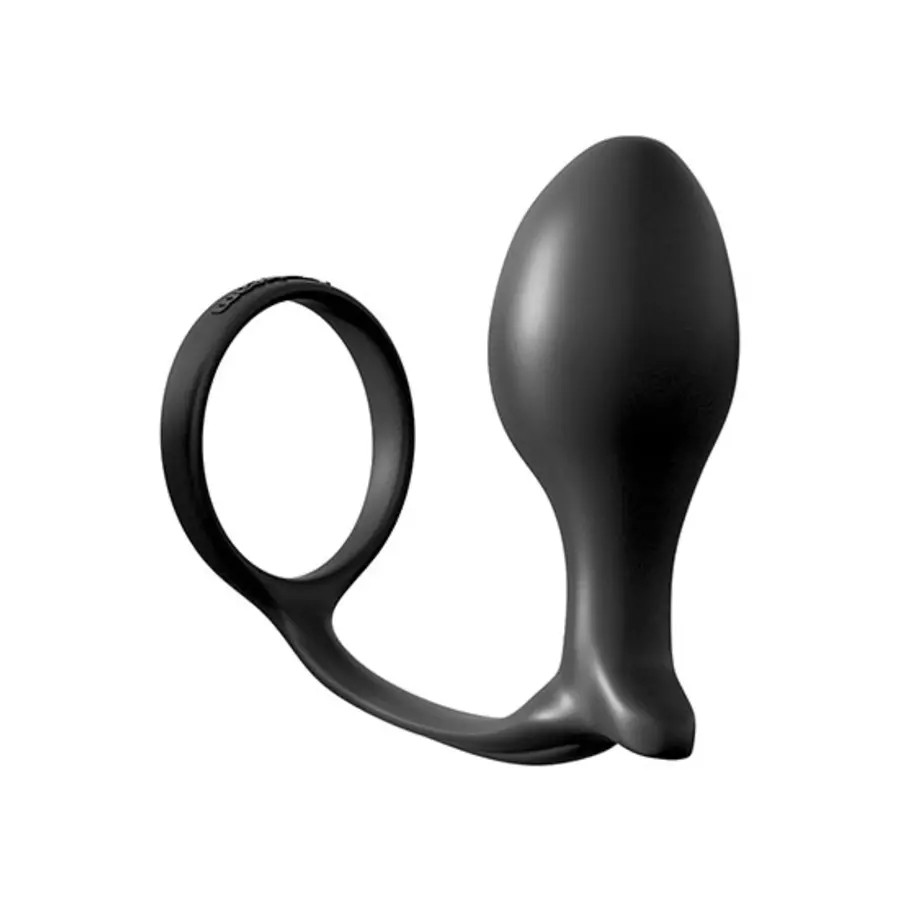 Anal Fantasy - Ass Gasm Cock Ring Advanced Black Anal Toys