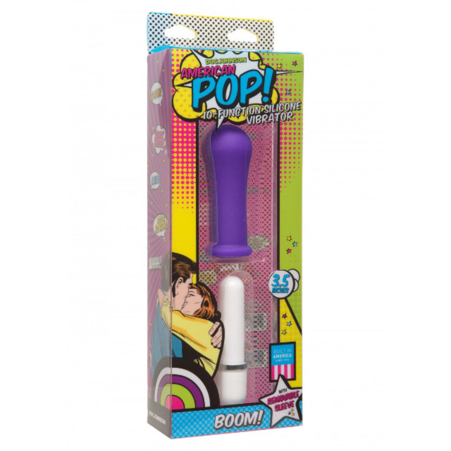 Doc Johnson - American Pop Boom! 10 Function Vibrator Vrouwen Speeltjes