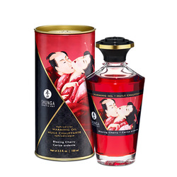 Shunga - Aphrodisiac Verwarmende Olie Kers 100 Ml Shunga - Aphrodisiac Verwarmende Olie Kers 100 Ml Accessoires
