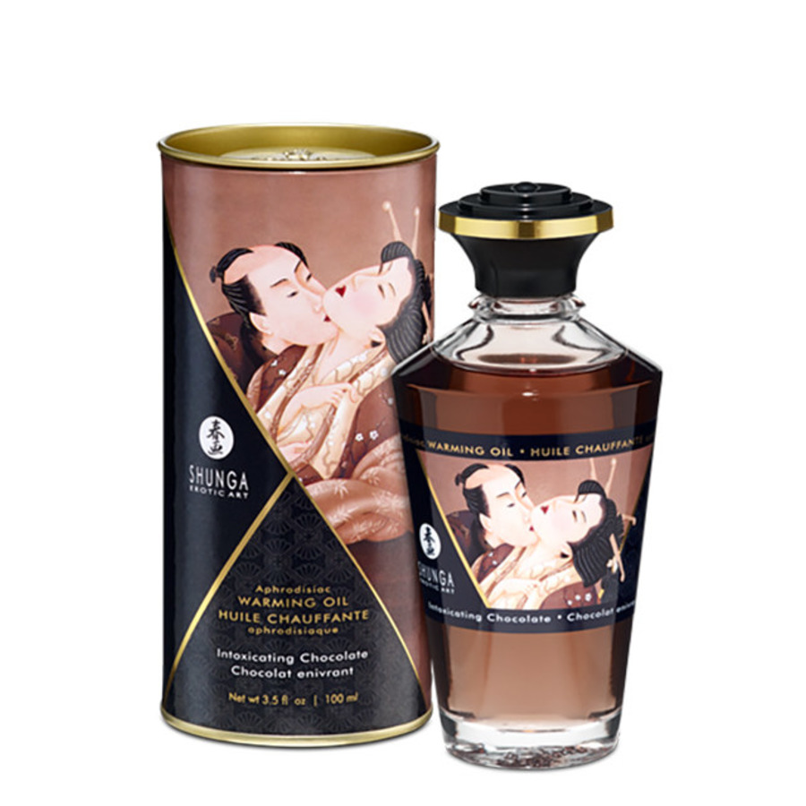 Shunga - Aphrodisiac Warming Oil Chocolate 100 Ml Accessoires