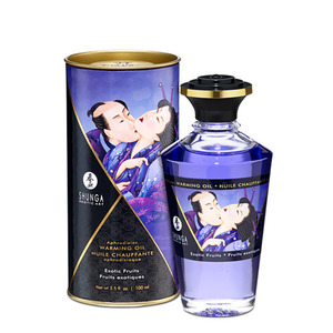 Shunga - Aphrodisiac Warming Oil Exotic Fruits 100 Ml Accessoires Shunga - Aphrodisiac Warming Oil Exotic Fruits 100 Ml Accessoires