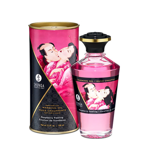 Shunga - Aphrodisiac Verwarmende Olie Framboos 100 Ml