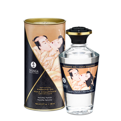 Shunga - Aphrodisiac Verwarmende Olie Vanille 100 Ml afbeelding