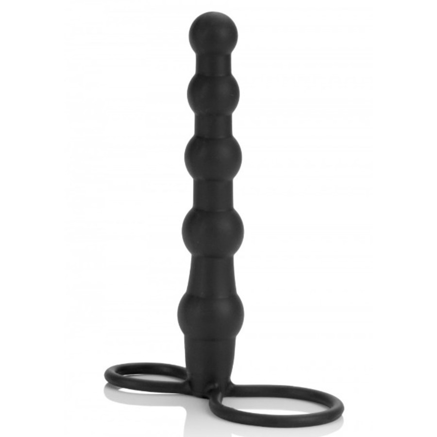 CalExotics - Anal Silicone Beaded Double Rider Anal Toys