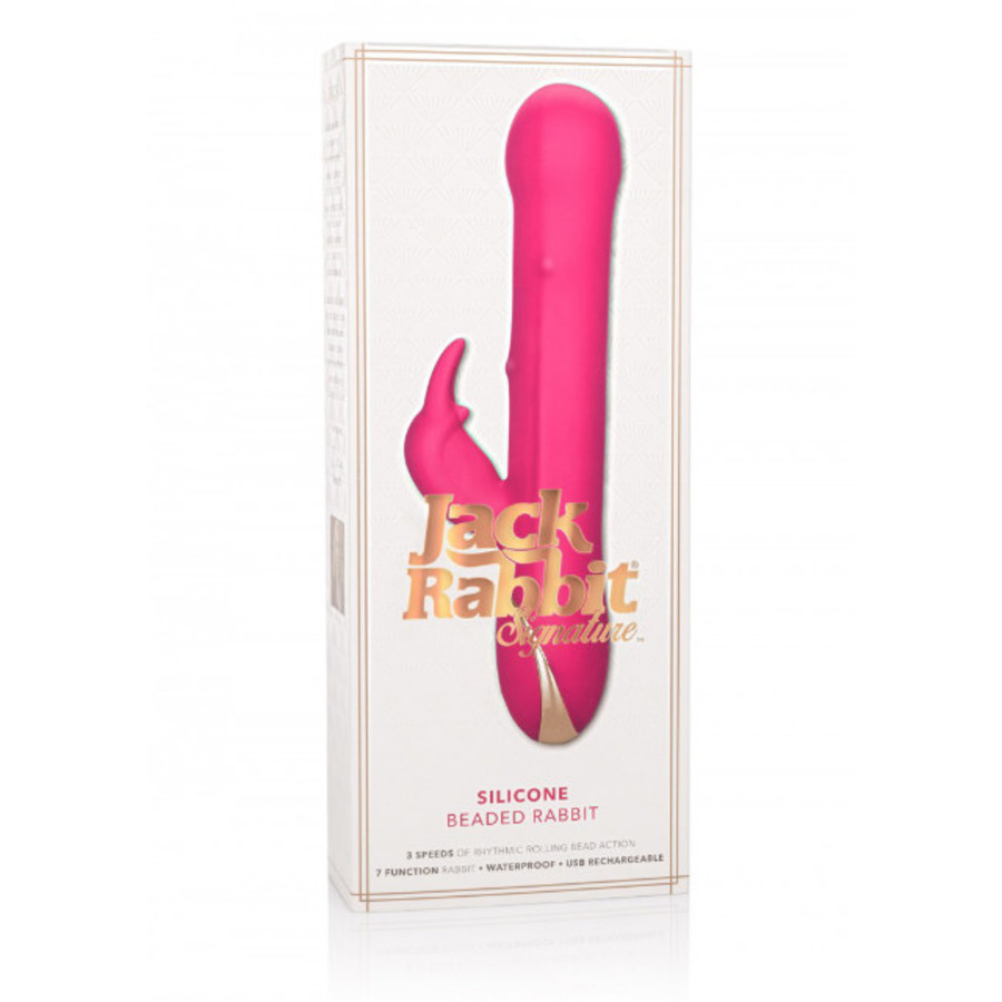 CalExotics - Beaded Rabbit Signature Vibrator Vrouwen Speeltjes