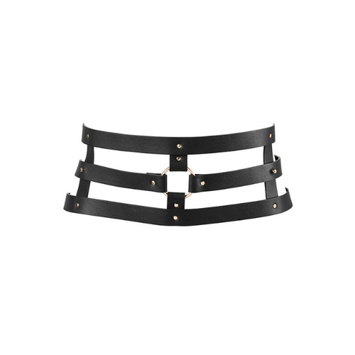 Bijoux Indiscrets - Maze Wide Belt Zwart