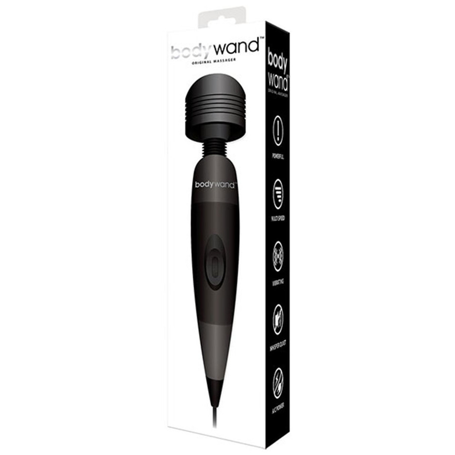 Bodywand - Original Plug-In Massager Black Toys for Her