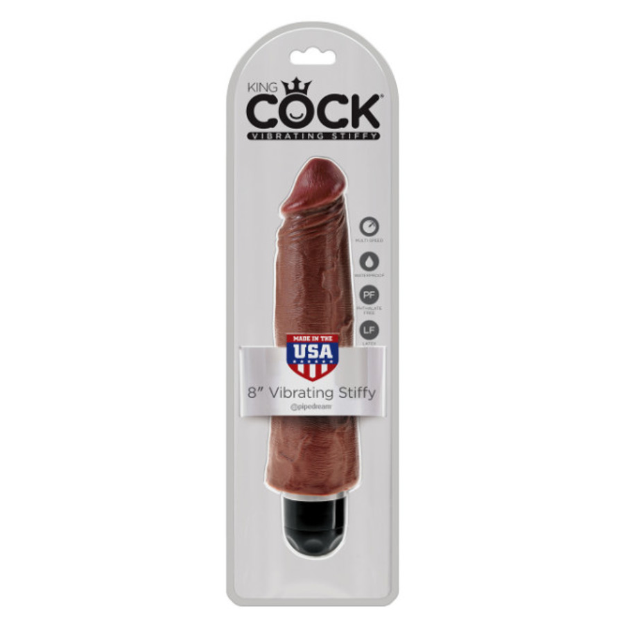 Pipedream - King Cock 8 Inch Vibe Stiffy  Toys for Her