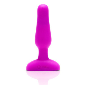 Bvibe - Novice vibrerende buttplug met afstandbediening Anale Speeltjes