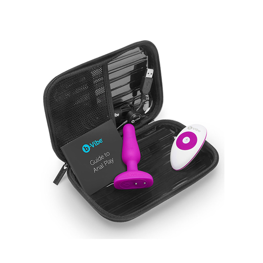 Bvibe - Novice vibrerende buttplug met afstandbediening Anale Speeltjes