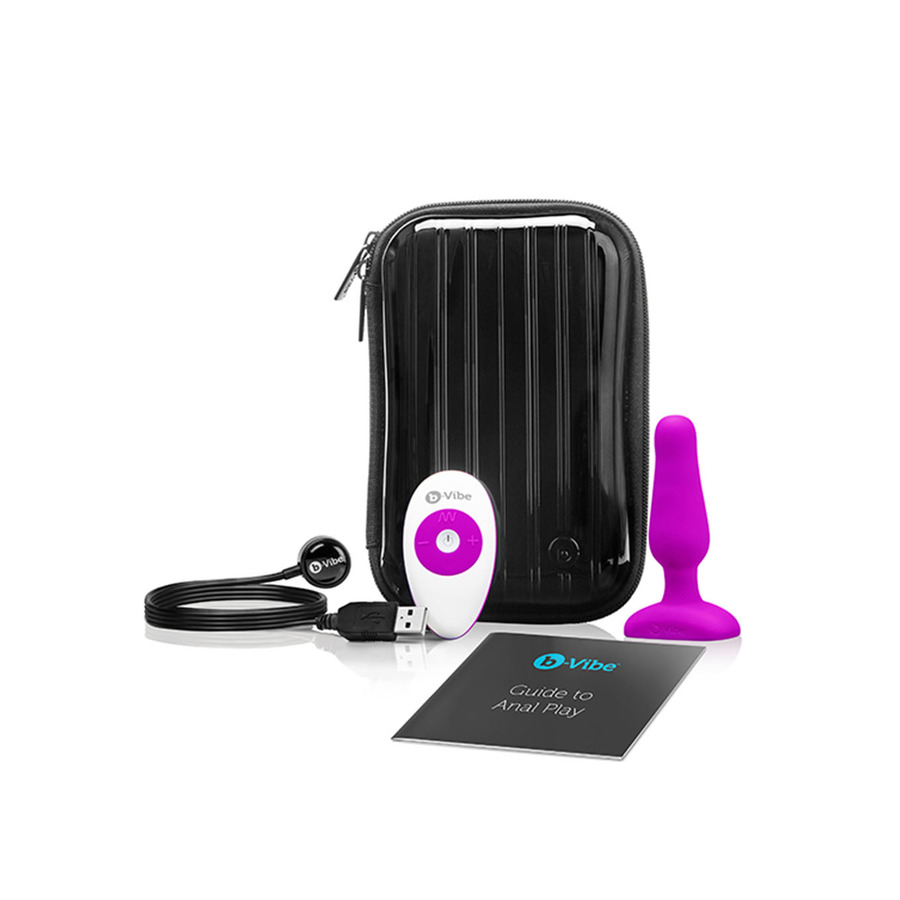 Bvibe - Novice vibrerende buttplug met afstandbediening Anale Speeltjes