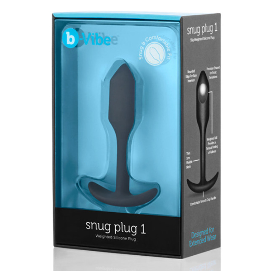 B-Vibe - Snug Plug 1 Anale Speeltjes