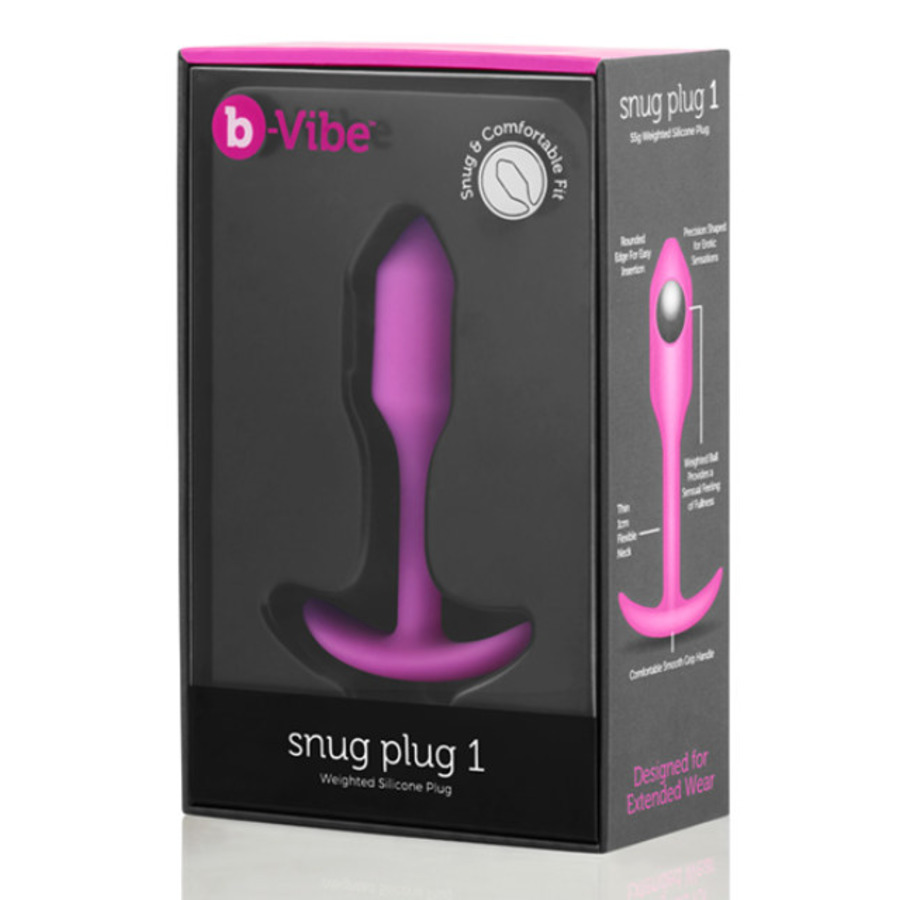 B-Vibe - Snug Plug 1 Anale Speeltjes