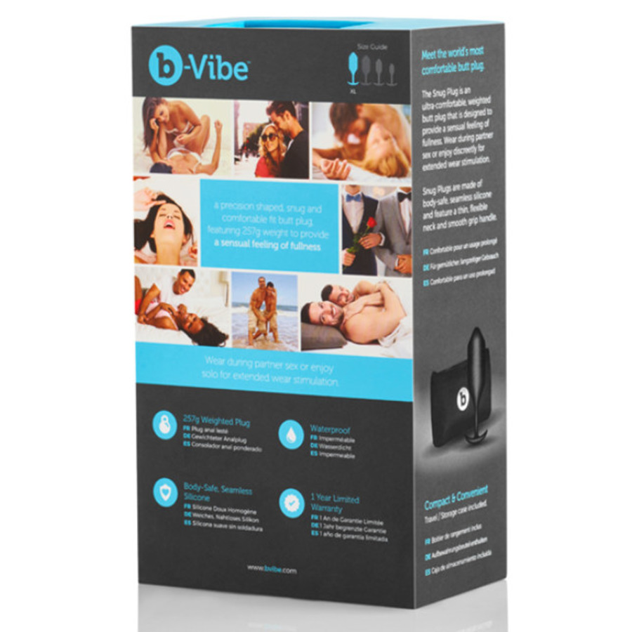 B-Vibe - Snug Plug 4 Anale Speeltjes