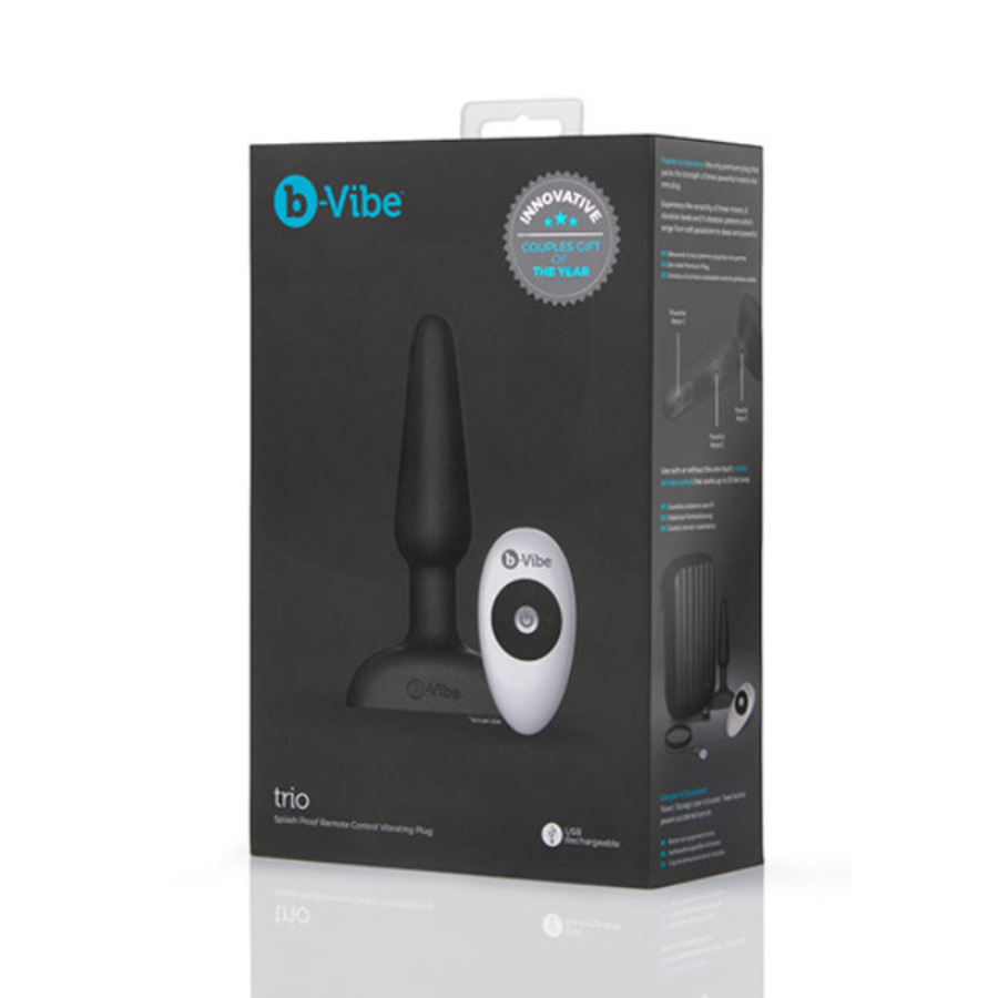 B-Vibe - Trio Remote Control Plug Anale Speeltjes