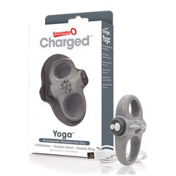 The Screaming O - Charged Yoga Vibe Ring The Screaming O - Charged Yoga Vibe Ring Male Sextoys