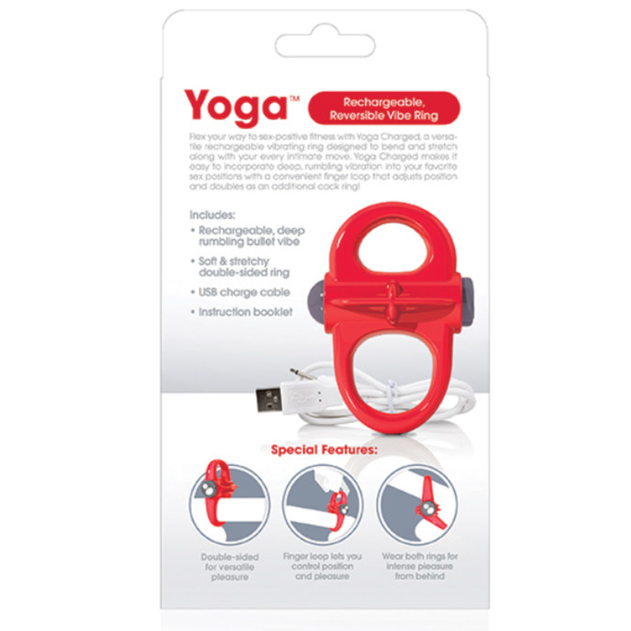 The Screaming O - Charged Yoga Vibe Ring Mannen Speeltjes