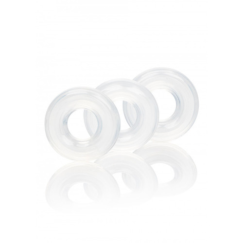 CalExotics - 3 Stacker Siliconen Penis Ringen CalExotics - 3 Stacker Siliconen Penis Ringen