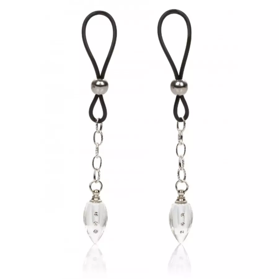 CalExotics - Nipple Jewel Crystal Teardrop SM