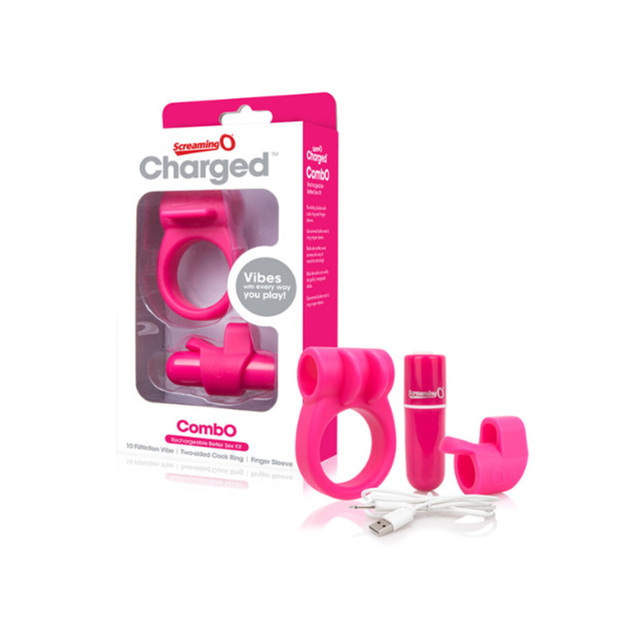 The Screaming O - Charged Combo Kit  Vrouwen Speeltjes