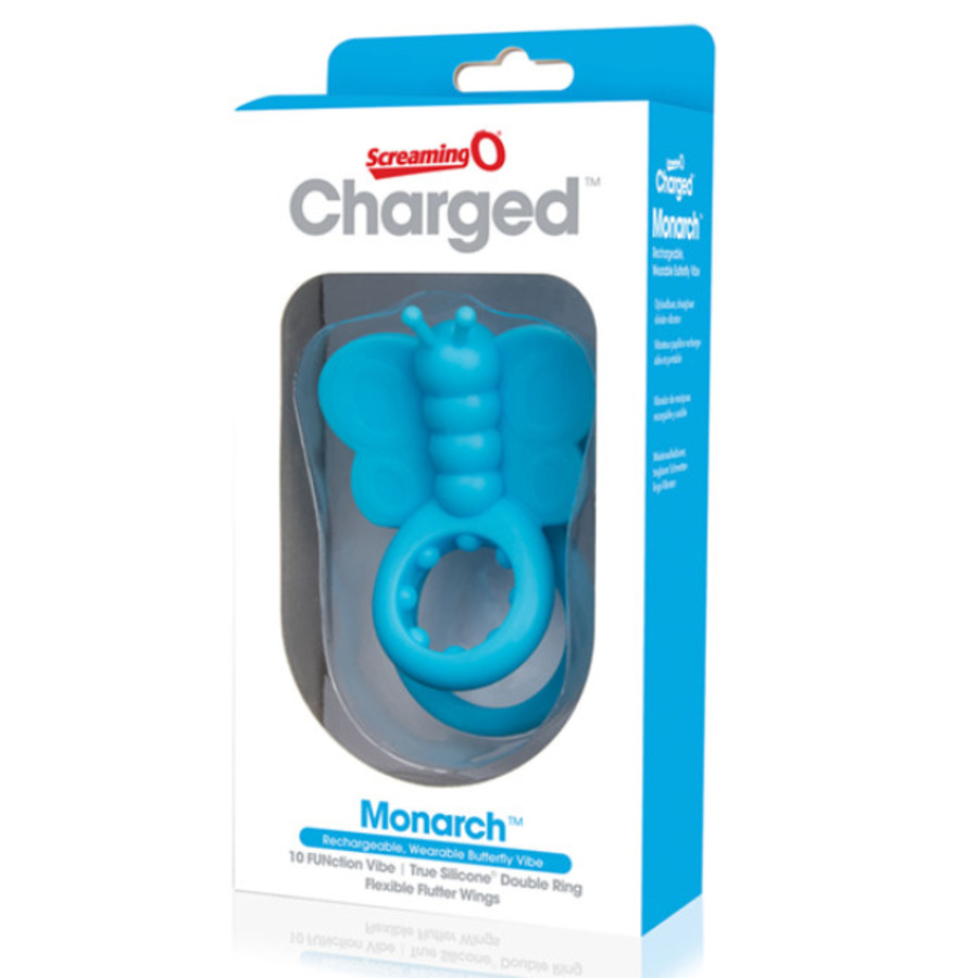 The Screaming O - Charged Monarch Wearable Butterfly Male Sextoys