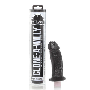 Clone A Willy Kit - Jet Black Zwarte Penis Kloon Set Vrouwen Speeltjes