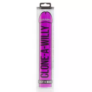 Clone A Willy - Neon Purple Penis Clone Set Toys for Her