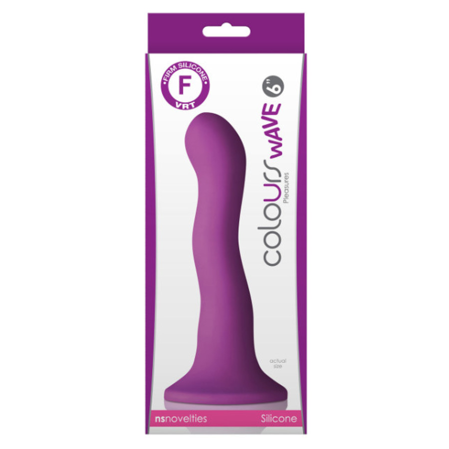 NS Novelties - Colours Wave Dildo Met Zuignap 15 cm Vrouwen Speeltjes