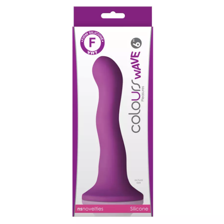 NS Novelties - Colours Wave Dildo Met Zuignap 15 cm Vrouwen Speeltjes