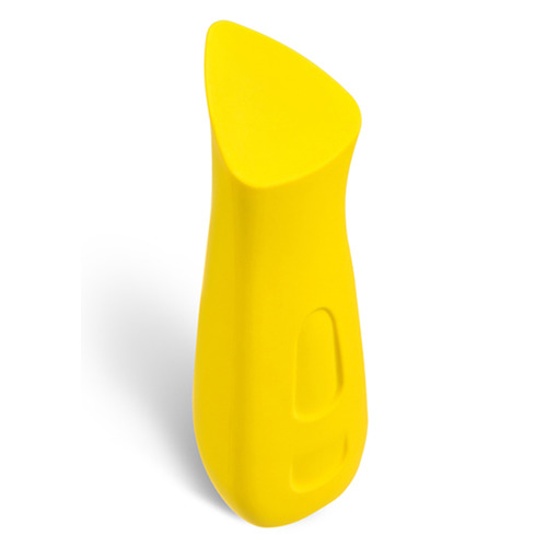 Dame - Kip USB-Oplaadbare Siliconen Clitoris Vibrator Geel afbeelding