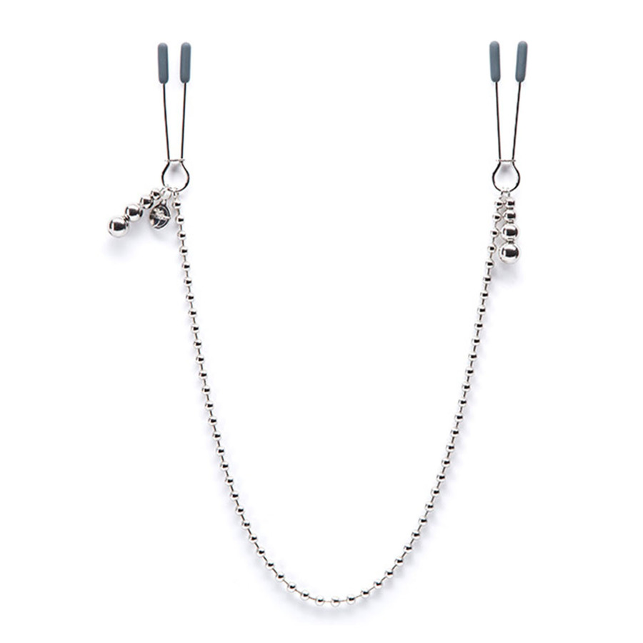 Fifty Shades Of Grey - Darker At My Mercy Beaded Chain Nipple Clamps SM