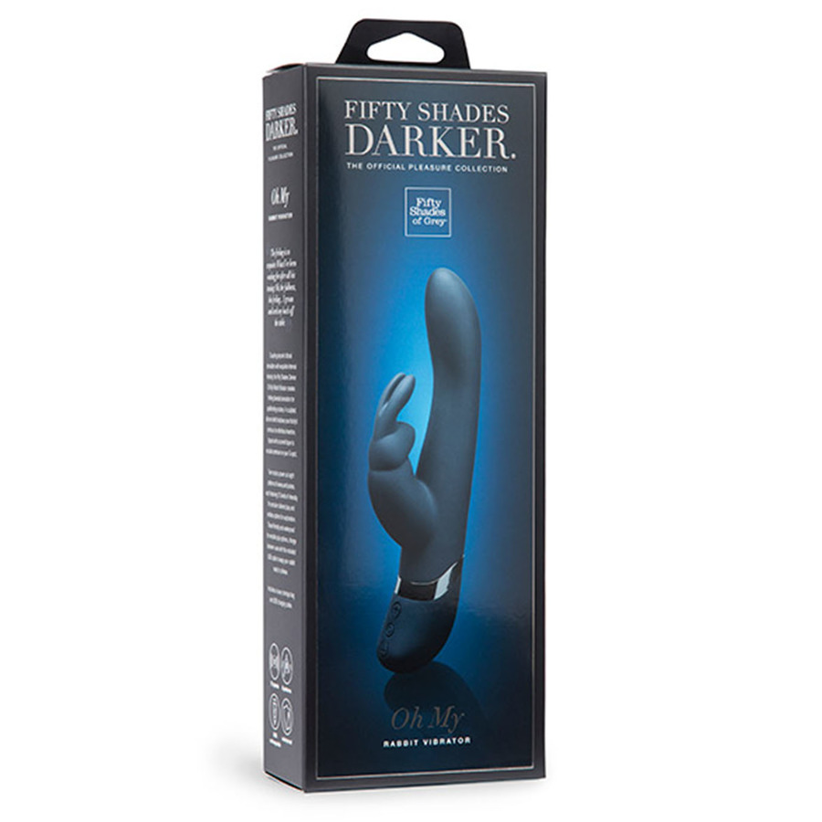 Fifty Shades Of Grey - Darker Oh My USB-Oplaadbare Rabbit Vibrator Vrouwen Speeltjes