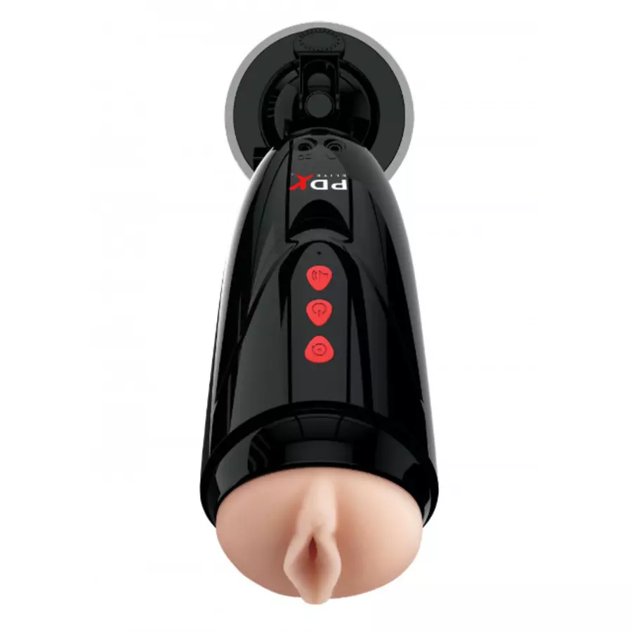 male sex toy xxx Pipedream Extreme Elite - Dirty Talk Starter Stroker