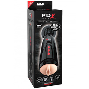 Pipedream Extreme Elite - Dirty Talk Starter Stroker Male Sextoys