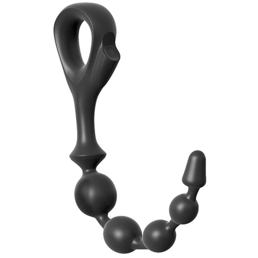 Anal Fantasy - Ez-Grip Beads Black Anal Toys