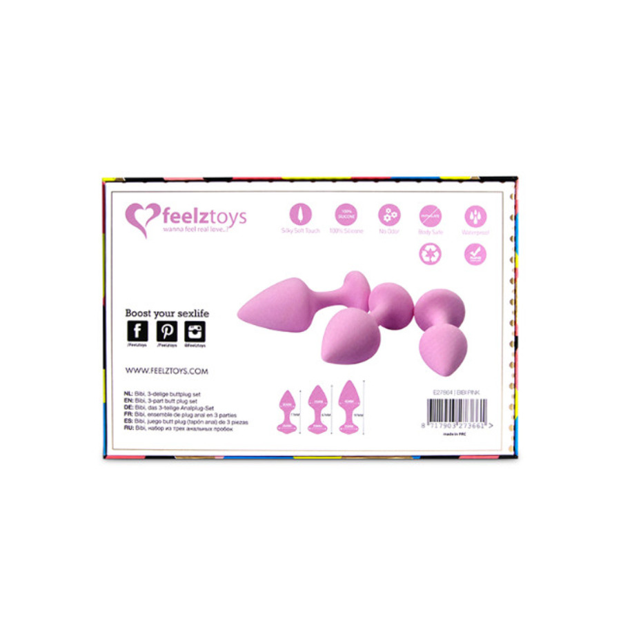 Feelztoys - Bibi Butt Plug Set Anale Speeltjes