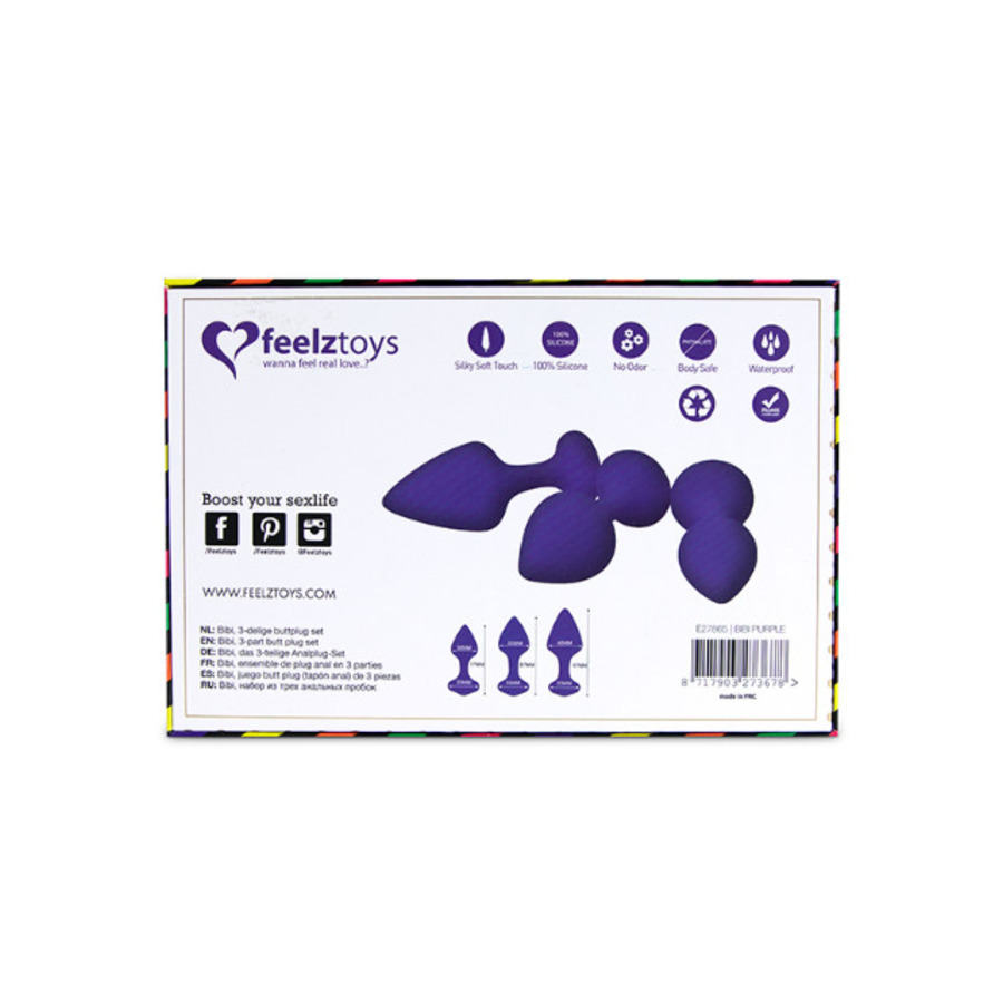 Feelztoys - Bibi Butt Plug Set Anale Speeltjes