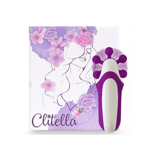 Feelztoys - Clitella Oral Clitoris Stimulator Paars Feelztoys - Clitella Oral Clitoris Stimulator Paars