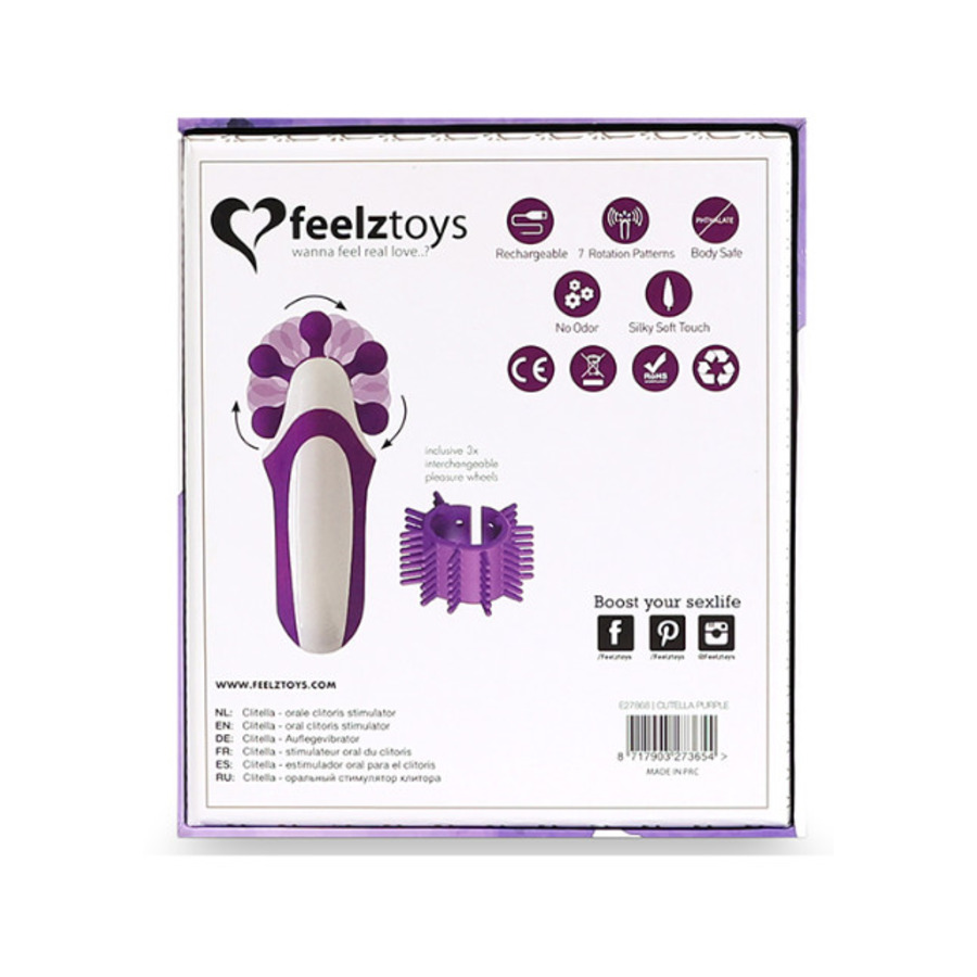 Feelztoys - Clitella Oral Clitoris Stimulator Vrouwen Speeltjes