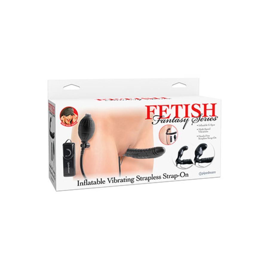 Fetish Fantasy - Opblaasbare Vibrerende Strapless Strap-On Vrouwen Speeltjes