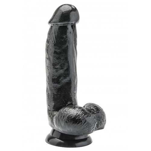 ToyJoy - Get Real Dildo met Ballen 15 cm Zwart