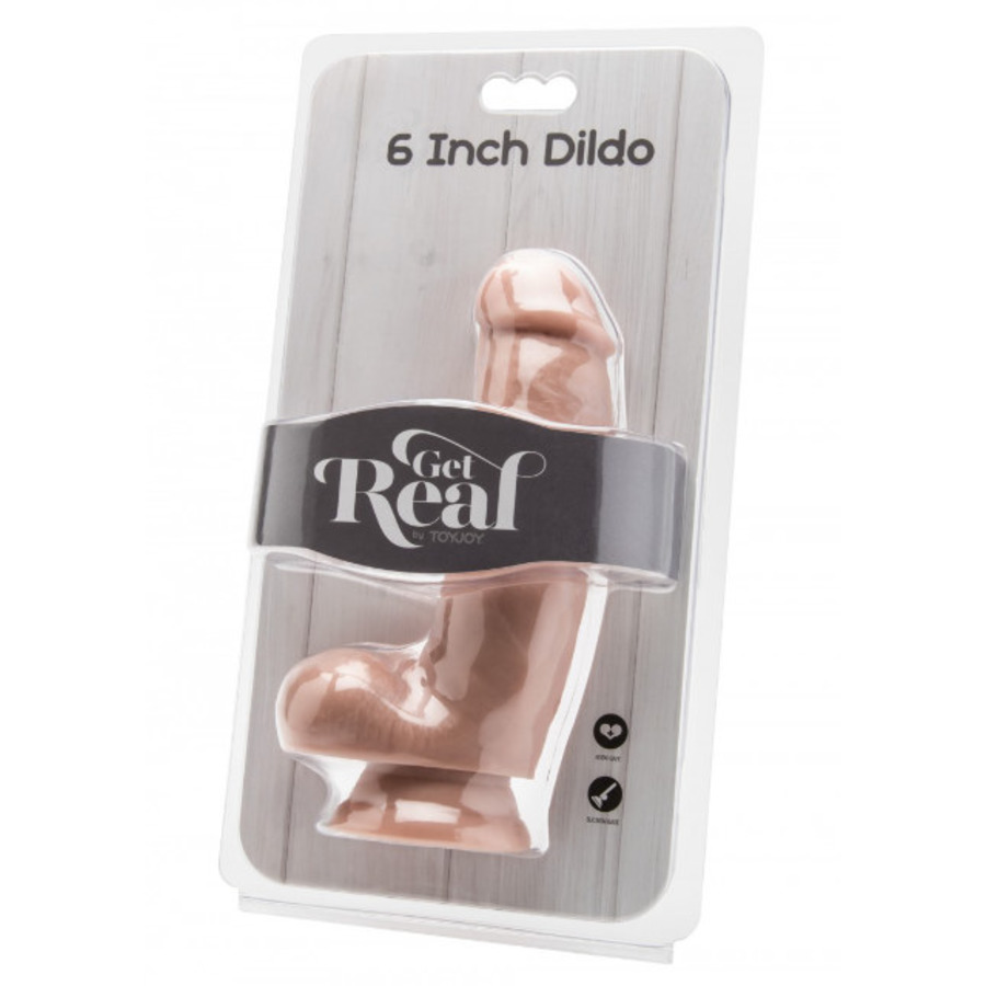 ToyJoy - Get Real Dildo met Ballen 15 cm Vrouwen Speeltjes