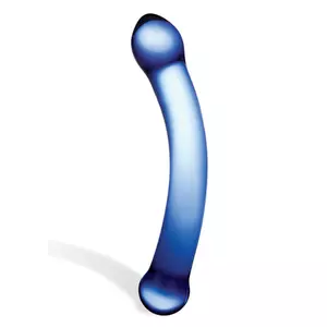 Gläs - Realistic Head Glazen Dildo 17.8 cm Vrouwen Speeltjes