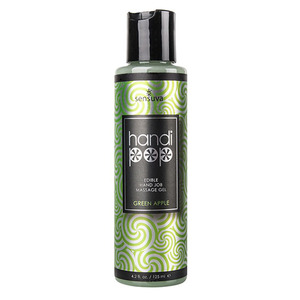 Sensuva - Handipop Green Apple Hand Job Massager Gel 125 ml Accessoires Sensuva - Handipop Green Apple Hand Job Massager Gel 125 ml Accessoires