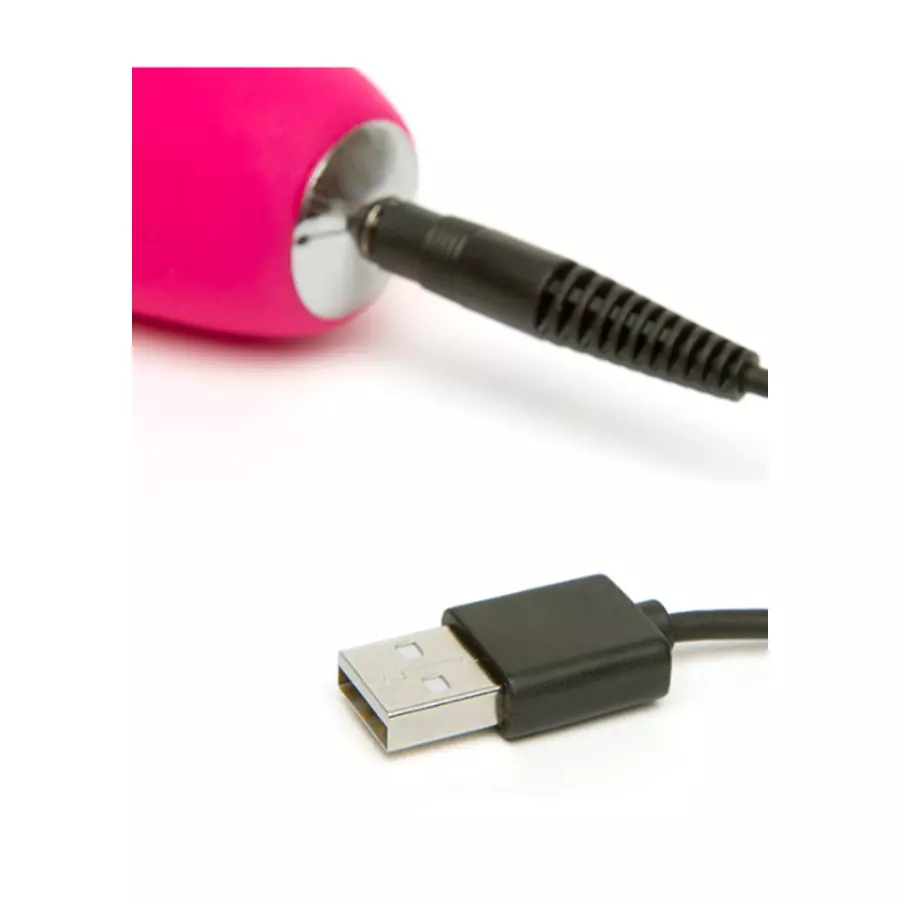 Happy Rabbit - Slimline Curve USB Rechargeable Rabbit Vibrator Toys for Her