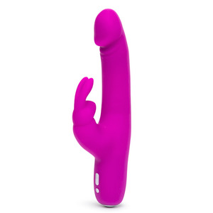 Happy Rabbit - Slimline Realistic USB-Oplaadbare Rabbit Vibrator Vrouwen Speeltjes